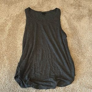 Ann Taylor brand, gray tank top.